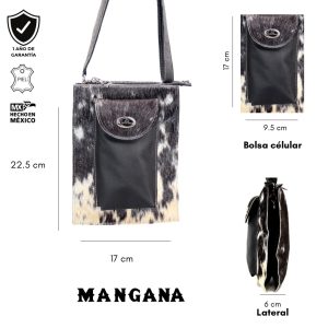 Bandolera Crossbody de piel - Imagen 4